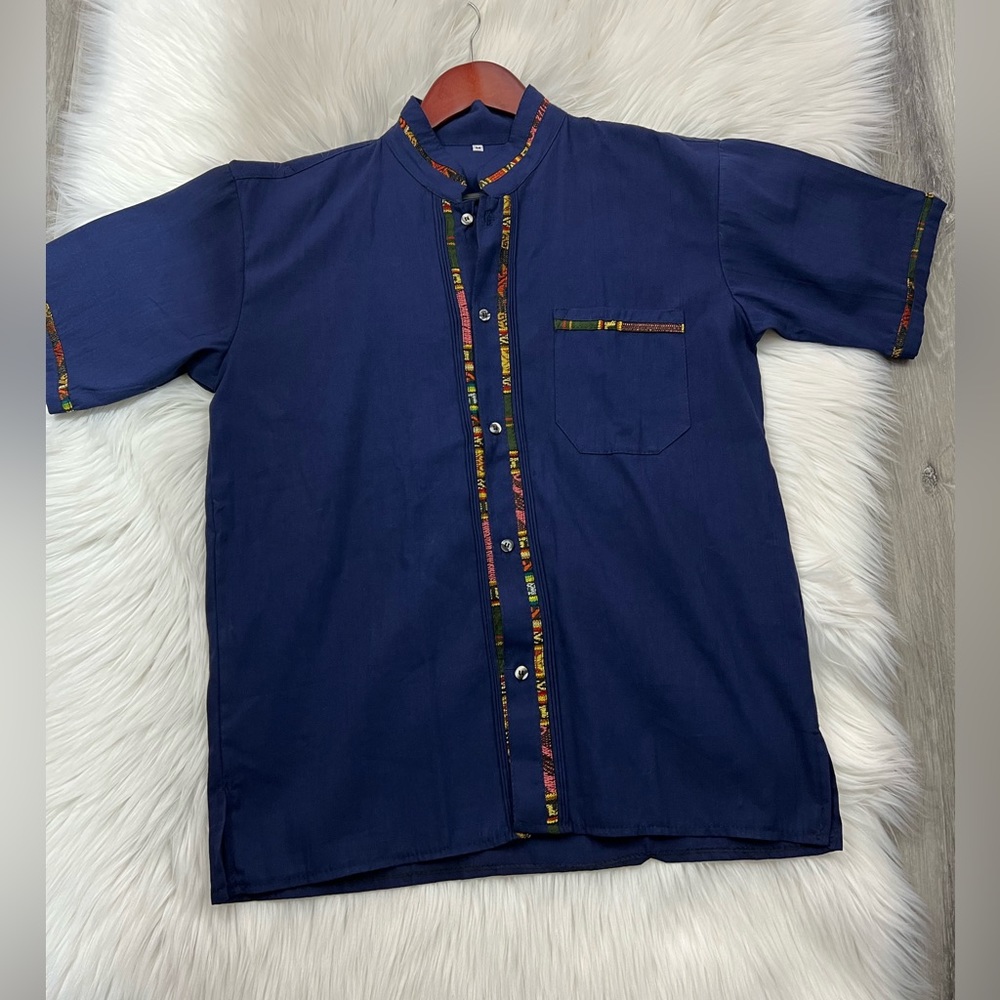 Mexican Guayabera Short Sleeve Shirt for Men Traditional.